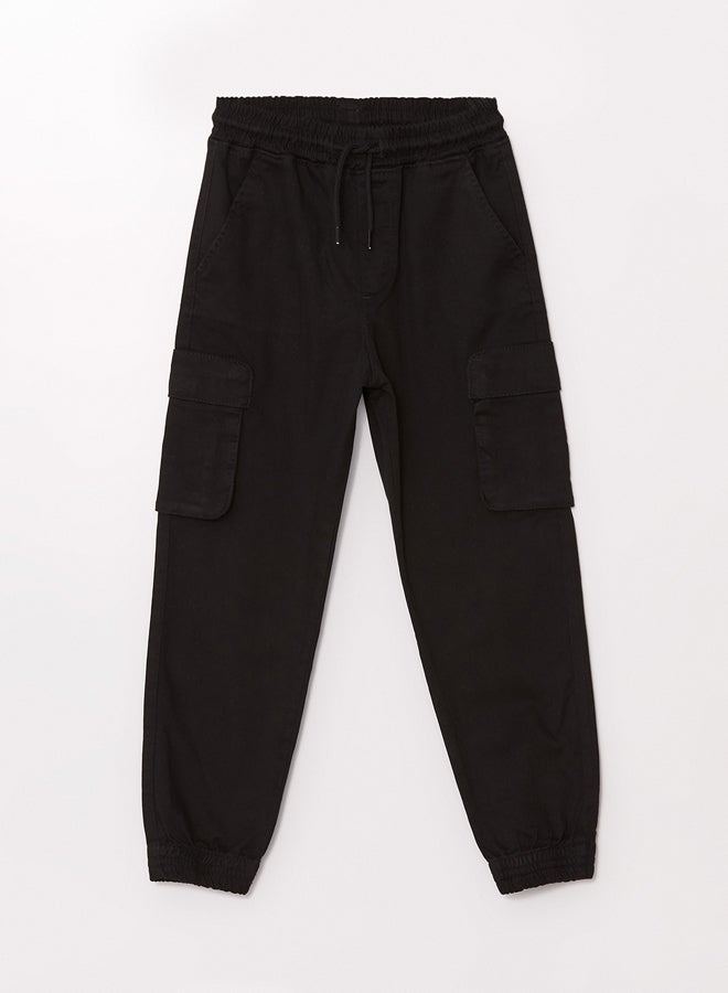 LC WAIKIKI Elasticated Waist Boys' Cargo Jogger Pants - Image 5